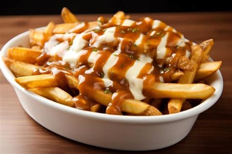 Poutine with a dash of cinnamon delicious poutine food photography ...