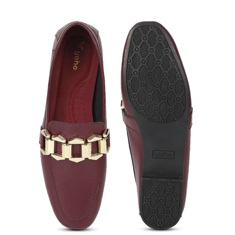 Bliss Casual Square Buckle Loafers for Women – YOHO LIFESTYLE
