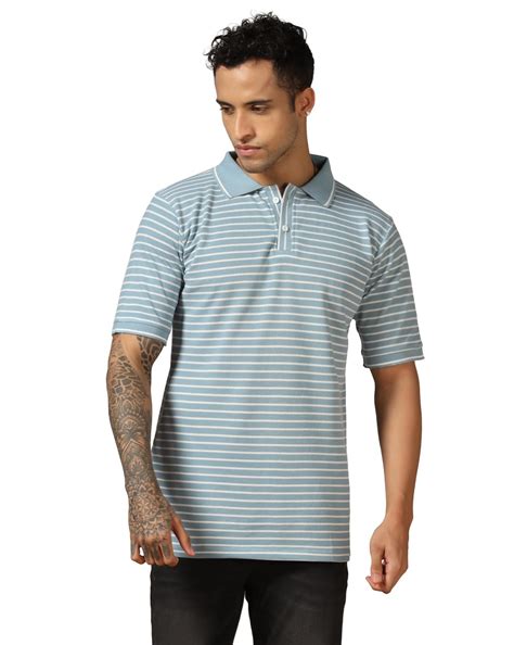 Buy Leriya Fashion Men's Regular Fit T-Shirt (LF-MT-1049_Blue at Amazon.in