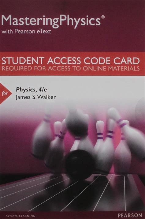 Buy MasteringPhysics with Pearson eText Student Access Kit for Physics ...