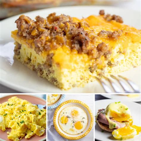 Egg Breakfast Recipes: 37+ Best Ways To Use Eggs At Breakfast | Bake It ...