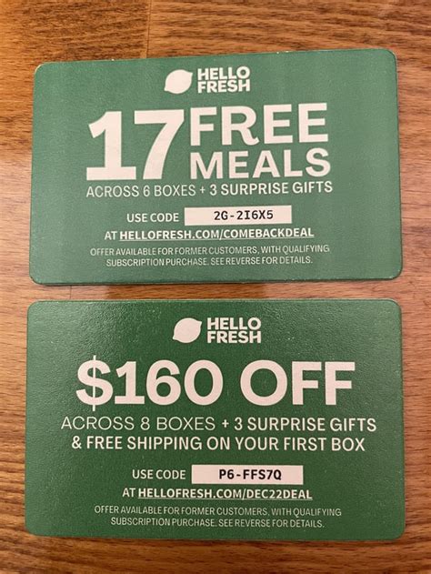 Image result for Hello Fresh Use Code