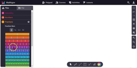 Image result for Mathigon Pie Chrht Poly Pad