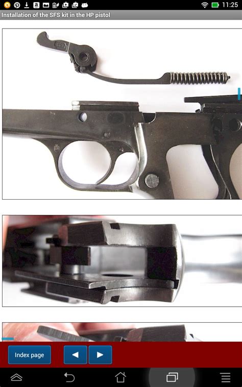 Safety Fast Shooting system (SFS) for Browning Hi-Power pistol ...
