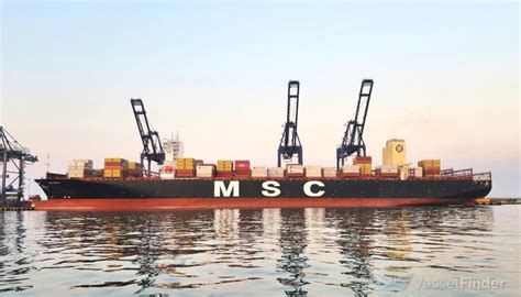 MSC ORION, Container Ship - Dettagli della nave e posizione attuale ...