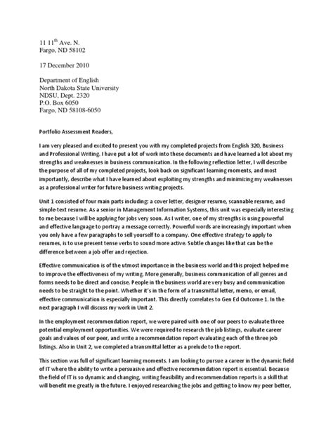 Image result for Reflection Letter Example