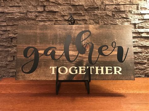 Image result for Gather Together Sign