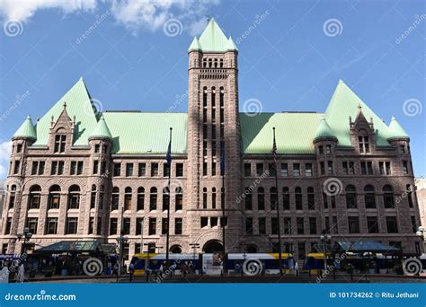 Historic City Hall in Minneapolis, Minnesota Editorial Photography ...