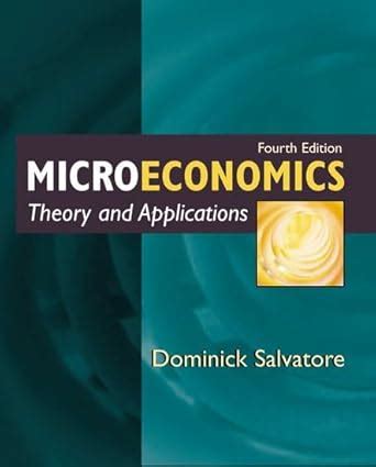 Microeconomics: Theory and Application : Salvatore, Dominick: Amazon.in ...