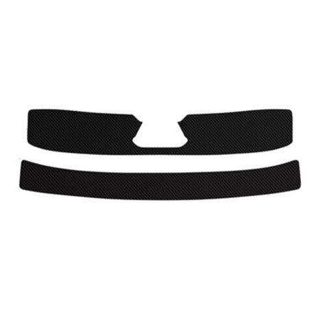 Carbon Fiber Rear Bumper Protector Sill Plate Trim | Ubuy India