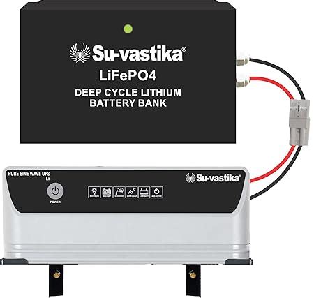 Su-vastika Pure sine Wave Inverter/UPS 1050 Li with LiFePo4 Lithium ...