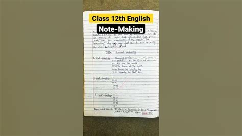 Image result for Note-making 12th