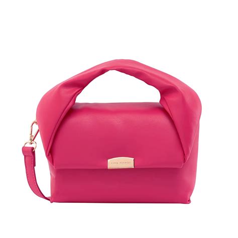 Buy Maddie Art Fuchsia Satchel Bag | Lino Perros