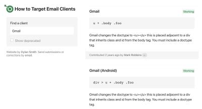 Image result for Email Client HTML Code