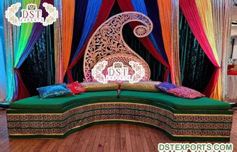 Wedding Mehandi Stage Decorations