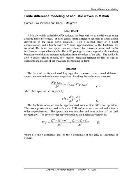 Finite Difference MATLAB 的图像结果