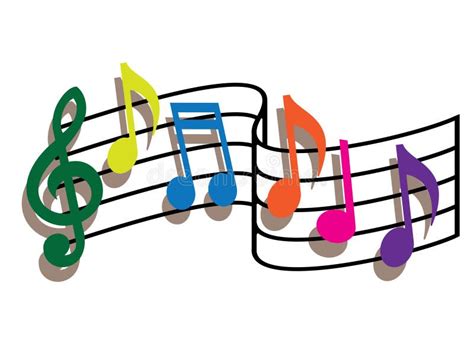 Image result for Colored Music Notes