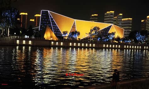 天津海河沿岸夜景摄影图4701*3136图片素材免费下载-编号636704-潮点视频
