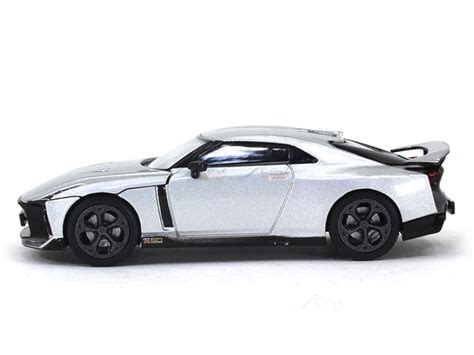 Nissan GT-R50 by Italdesign silver 1:64 Era Car diecast scale model car ...