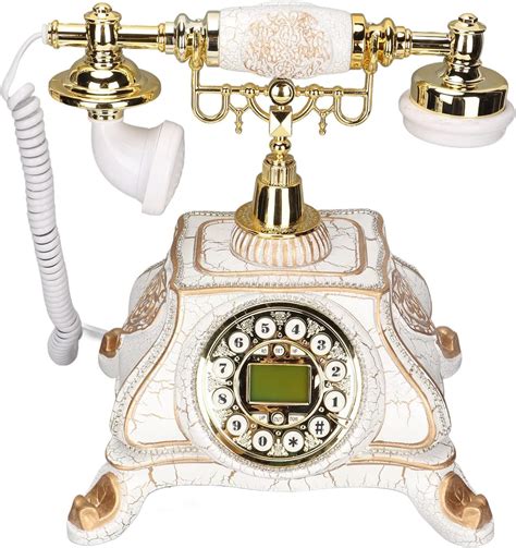 Diydeg Vintage European Corded Telephone with LCD Display, India | Ubuy