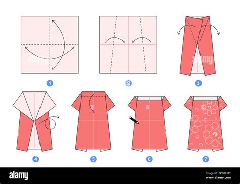 Image result for Origami Dress Tutorial