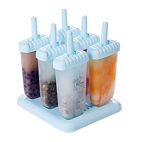 Buy DKENT Popsicles Ice Candy Maker Molds, Ice Pop Molds with Popsicle ...