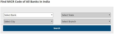 Image result for Find MICR Code