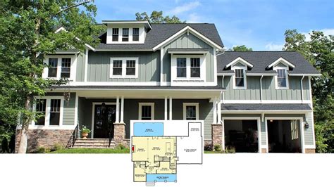 Two-Story 4-Bedroom Craftsman Style The Chanticleer Home with a Loft ...