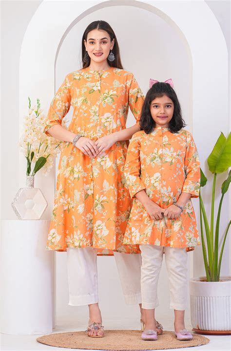Get Mother & Daughter Matching Outfits | Combo Dresses