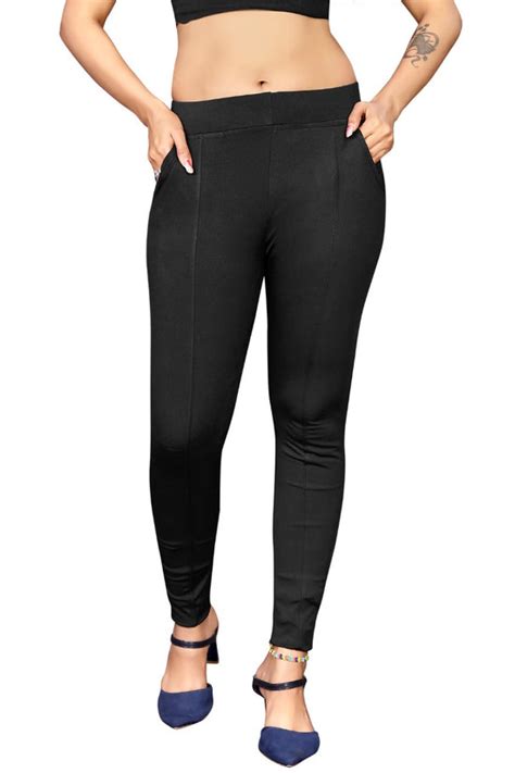 4 WAY STRETCHABLE LYCRA PANT BLACK – Wagdo Fashion