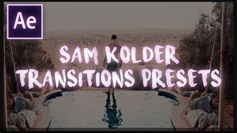 8 Top Transition Preset Packs For After Effects – SHTI