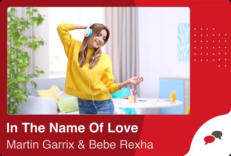 Martin Garrix & Bebe Rexha - In The Name Of Love Şarkı Sözleri Türkçe ...