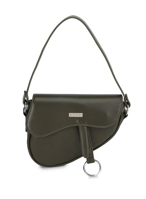 Buy Saddle Sling Bag 121322OLIVENA – KAZO