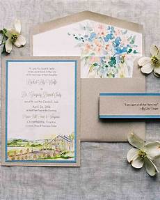 Watercolor Wedding Invitations by The Loveliest Watercolor Wedding Invitations Martha Watercolor Wedding Invitations