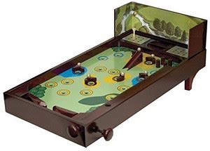 Chh Wooden Golf Pinball Table Top Game Indoor Sports Games - Wooden ...