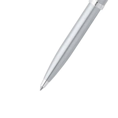 Sheaffer 9306 Gift Set 100 Brushed Chrome with Chrome Trims Ballpoint ...