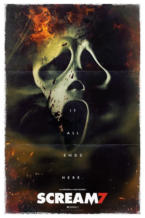 Scream 7 (2026) | Poster By Alex Neuhedel