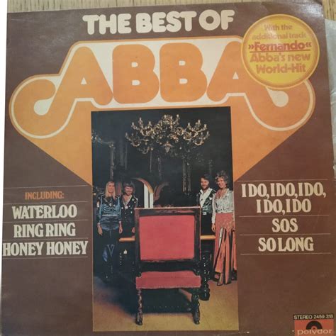 ABBA – The Best Of ABBA (Indian Pressing) (Used Vinyl - VG) AK ...