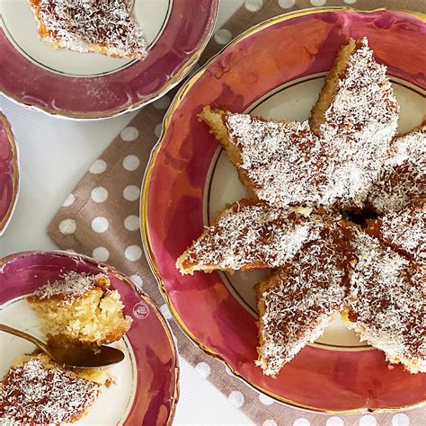 Gluten Free Coconut Revani - Greek Semolina Cake | Vivo Gluten Free