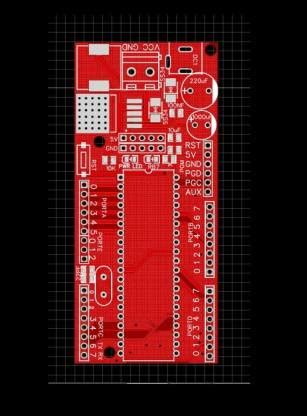 iBAT SOLUTIONS 1PCS PIC DEVELOPMENT BOARD 40 PIN PIC16F877A PCB ONLY ...