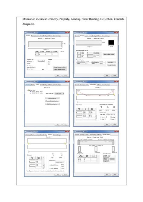 Image result for Design Concrete Beams Example for STAAD.Pro 2004 Tutorial