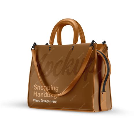 Leather bag mockup | Premium PSD