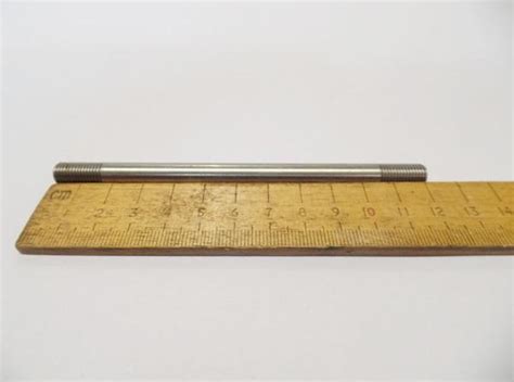 AJS. Matchless. Norton. Stud Engine plate Stainless Steel 5/16" x 4.3/4 ...
