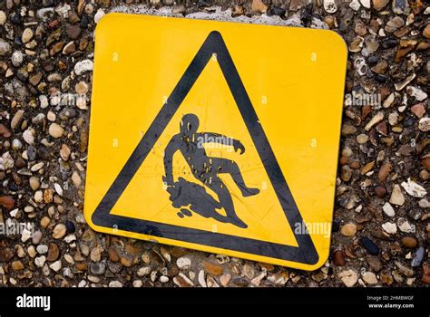 Image result for Slippery Surface Sign