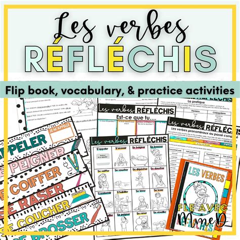 How to teach French reflexive verbs - FLE Avec MmeD