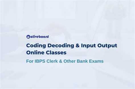 coding and decoding classes for icet exam 的图像结果