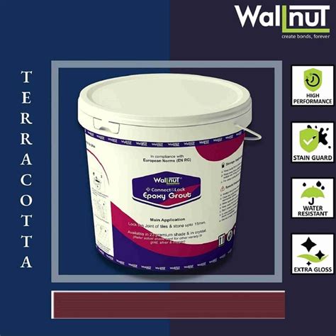 Wallnut C&L Epoxy Grout 3 Component High Gloss Mono bucket Smooth ...