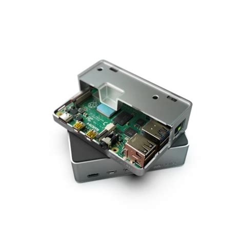 Image result for Flirc Raspberry Pi 4 Case Silver