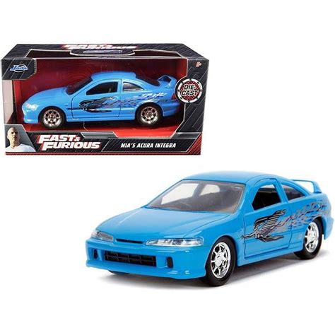 Mias Acura Integra Light Blue with Graphics Fast & Furious Series 1-32 ...