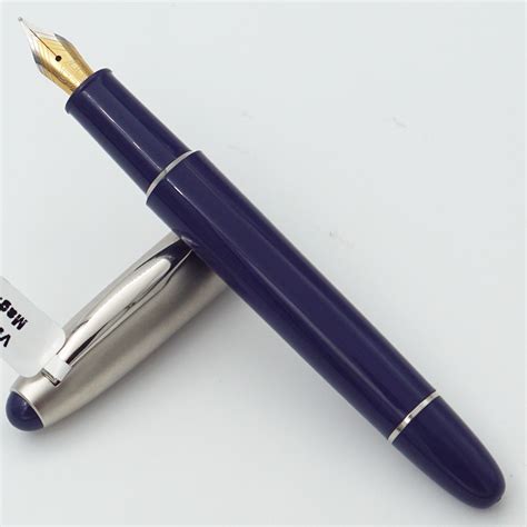 Vsign Beena Magic Blue Color Body With Silver Clip Fine Nib cartridge ...